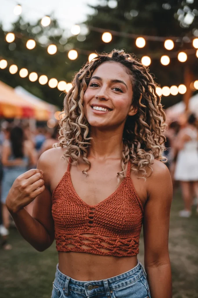 Goddess locs crochet style