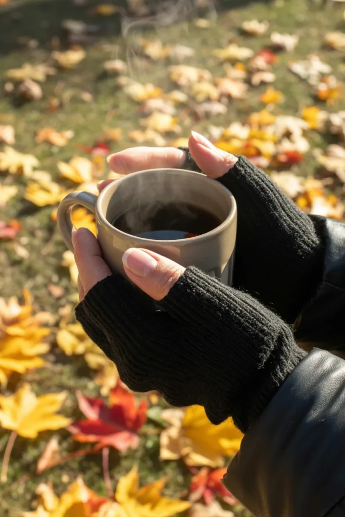 Guy-friendly crochet gloves