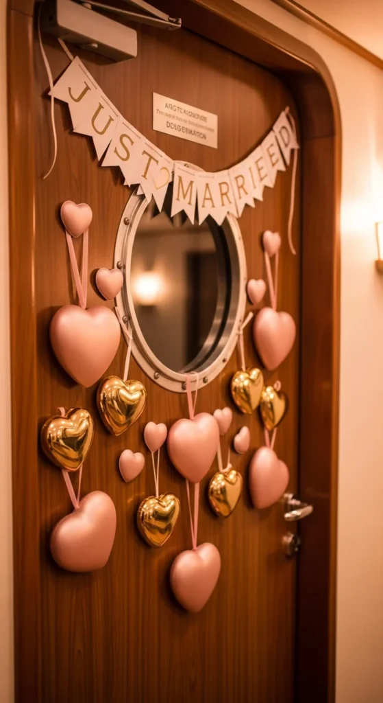 Honeymoon cruise door ideas