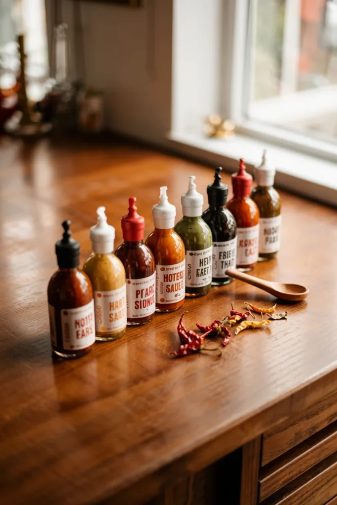 Hot sauce gift set coworkers