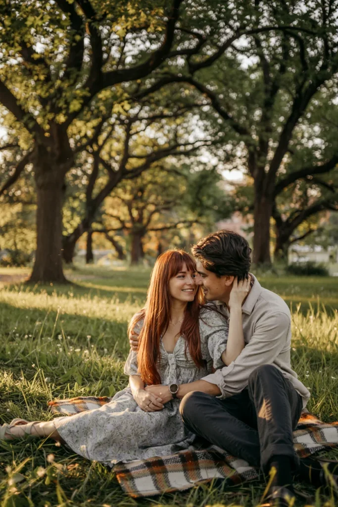 Hug day picnic celebration