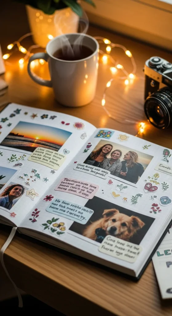 Memory Scrapbook or Photo Album