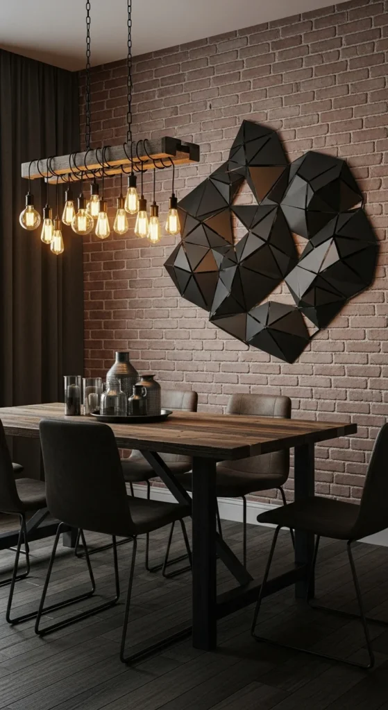 Metal wall art sculpture