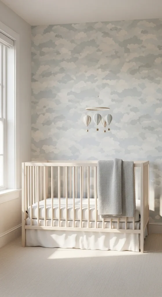 Nursery accent wall ideas