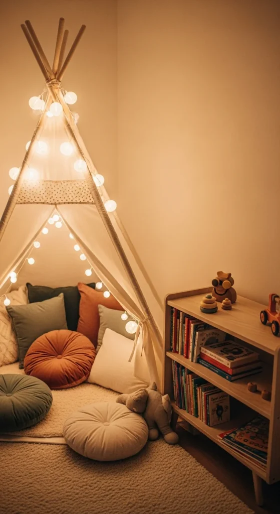 Nursery reading nook ideas