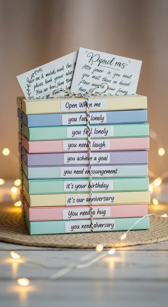 Open When Letters Set