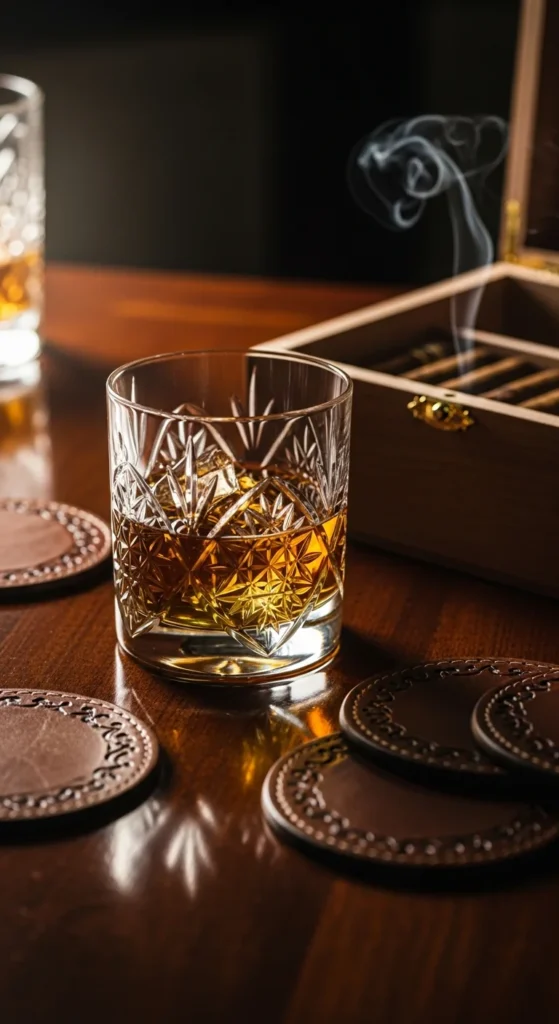 Personalized whiskey glass 60th birthday