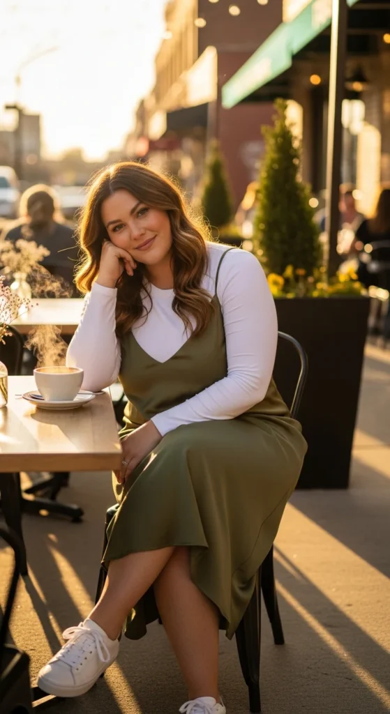 Plus size Nashville brunch outfit