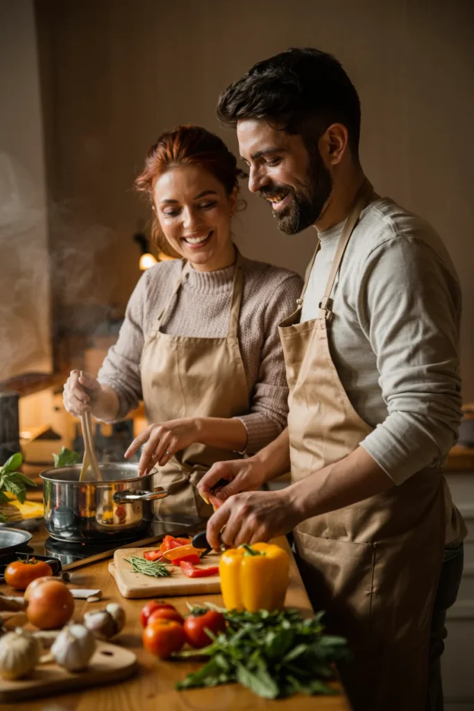 Propose day cooking together