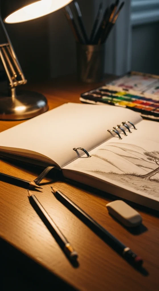 Quality sketchbook artist gift