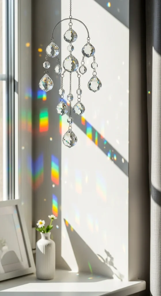 Rainbow sun catcher memorial gift