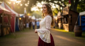Romantic lace tops for Renaissance festivals