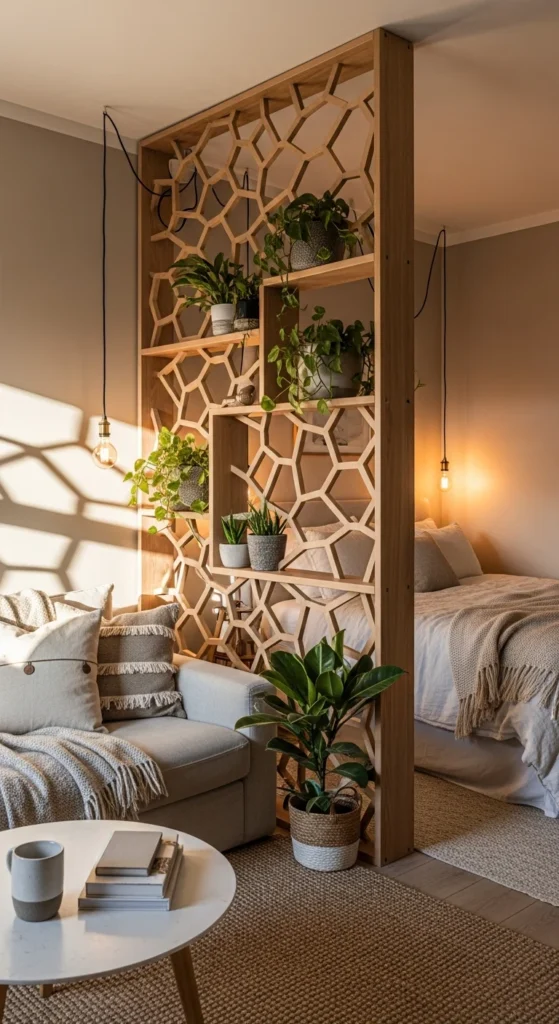 Room dividers studio apartments