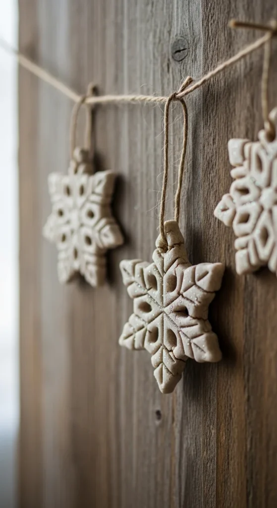 Salt dough ornament craft