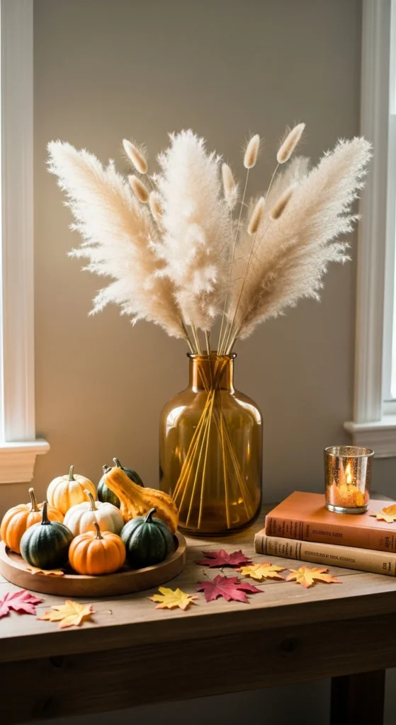 Seasonal entry table fall