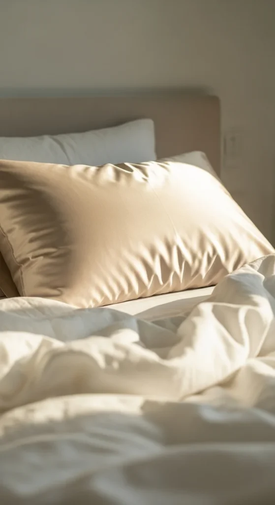 Silk pillowcase romantic gift her