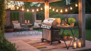Small Outdoor BBQ Area Decor Ideas