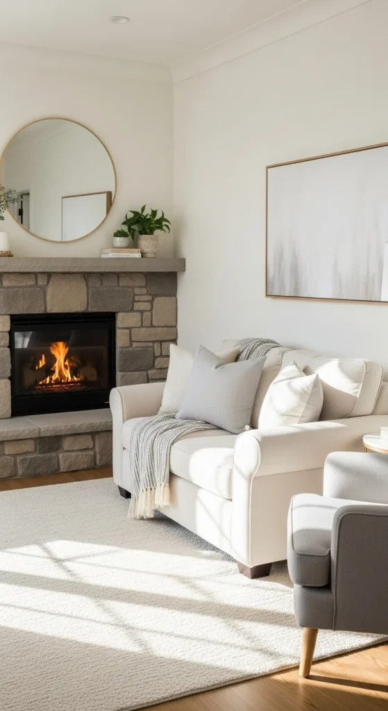 Small fireplace living room ideas
