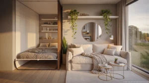Tiny studio apartment decorating ideas