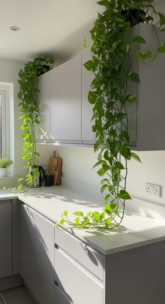 Trailing Greenery That Softens Everything