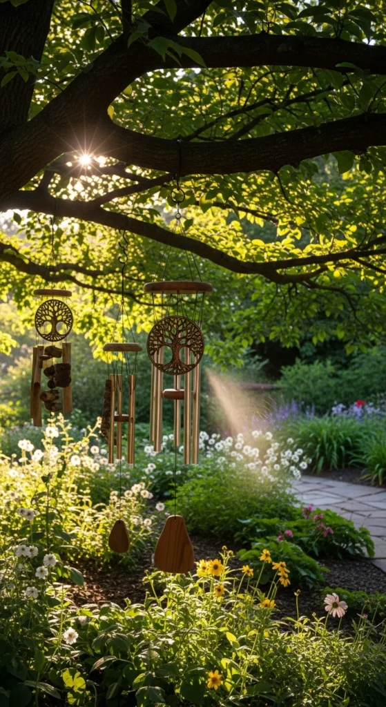 Tree of life wind chimes