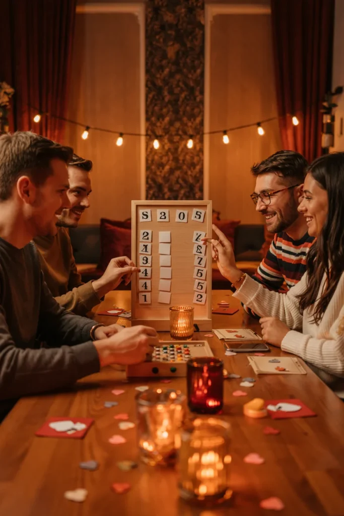 Valentine couples game night