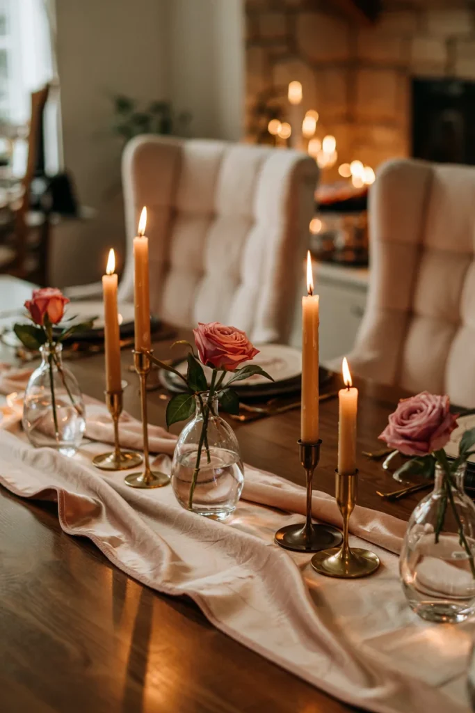 Valentine's Day table decor