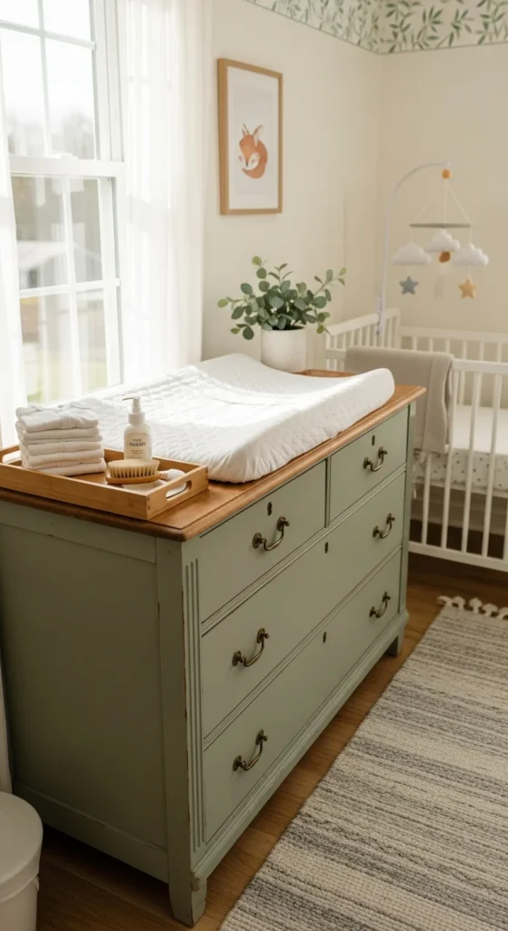 Vintage nursery furniture ideas