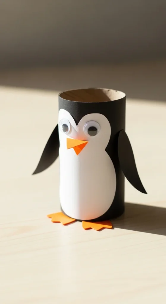 Winter crafts for preschoolers penguin