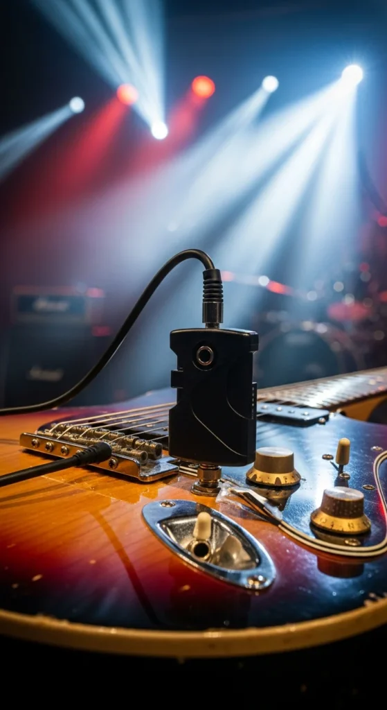 Wireless guitar system gift