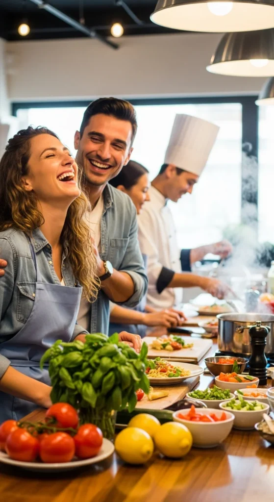 couples cooking class experience