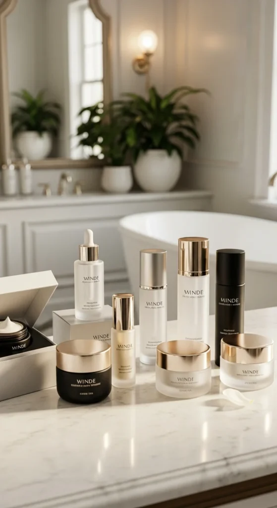 luxury skincare gift set