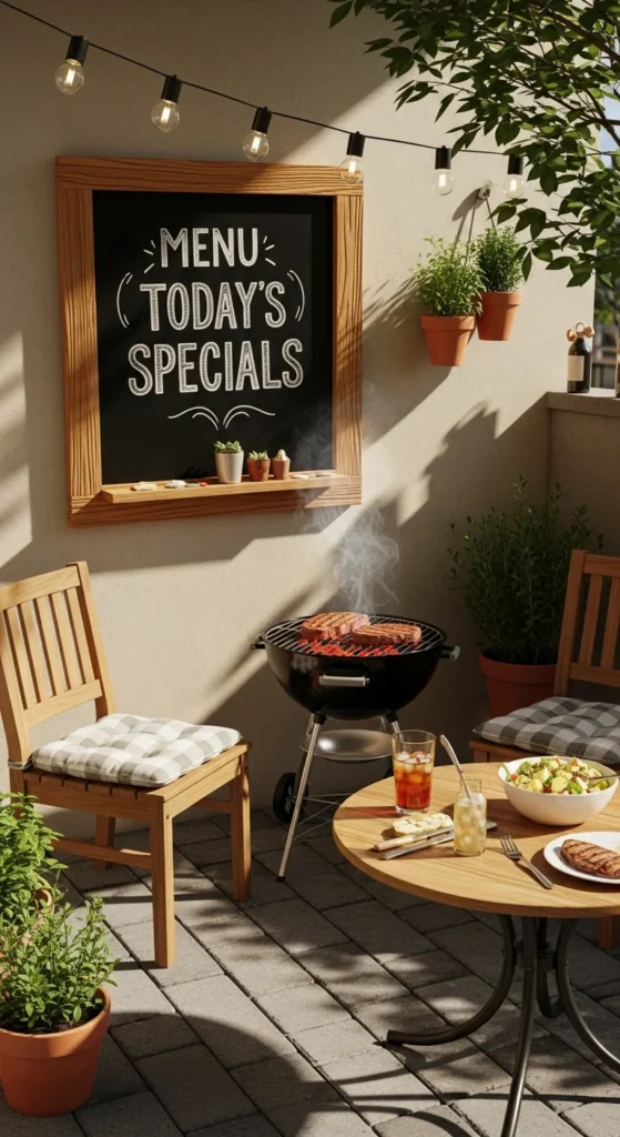 outdoor bbq wall art