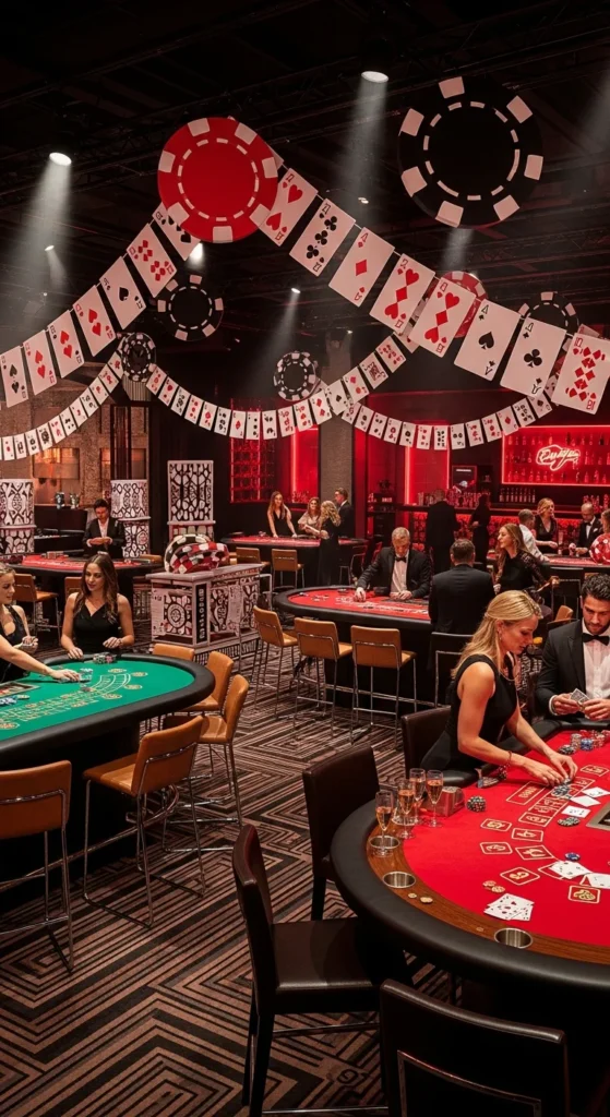 30th birthday casino party theme