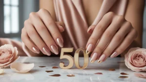 50th birthday nail ideas elegant designs