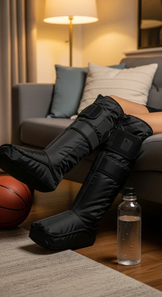 Basketball compression recovery boots