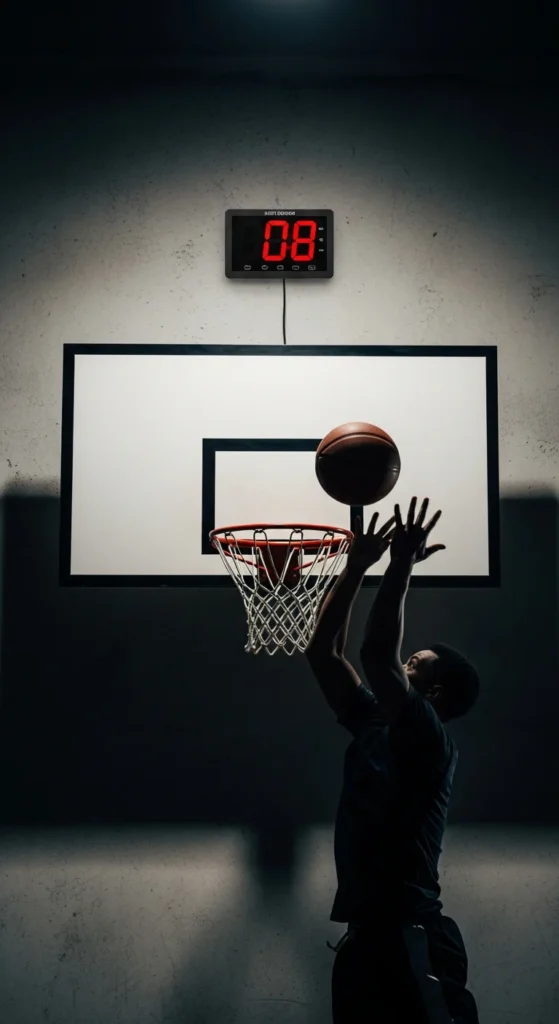 Basketball shot clock timer