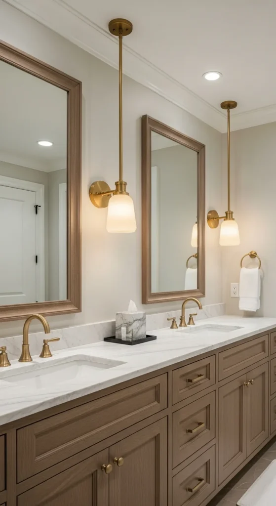 Bathroom vanity lighting ideas