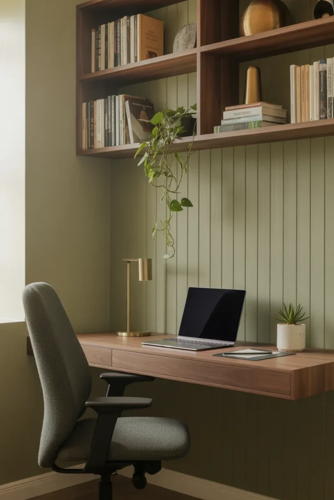 Board and batten home office