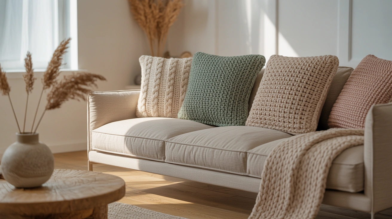 Crochet pillow cover ideas