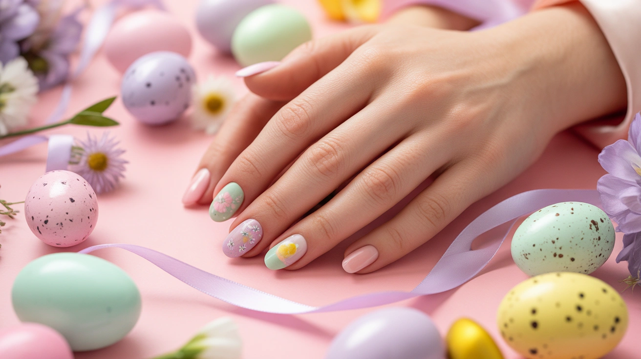 Cute Easter Nail Designs