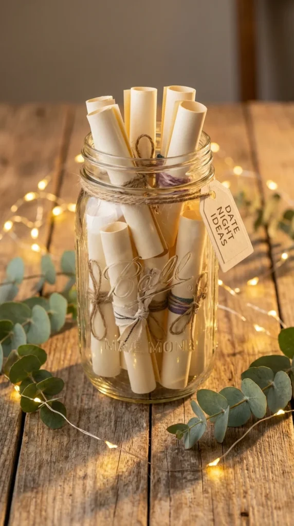 Date night jar — unique hen party gifts