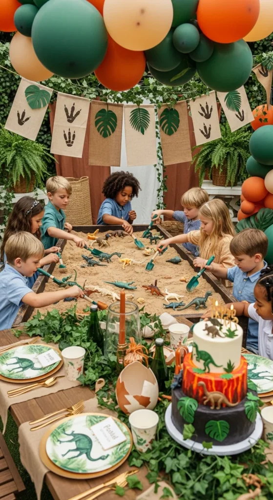 Dinosaur party activities for 5 year olds