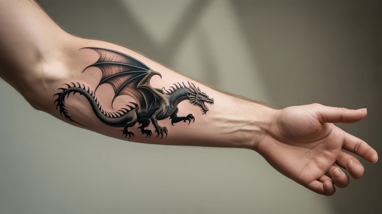 Dragon Harry Potter tattoos