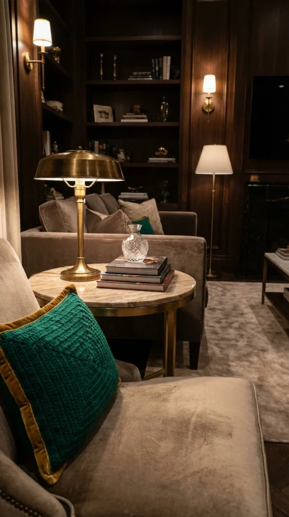 Emerald velvet trim crochet