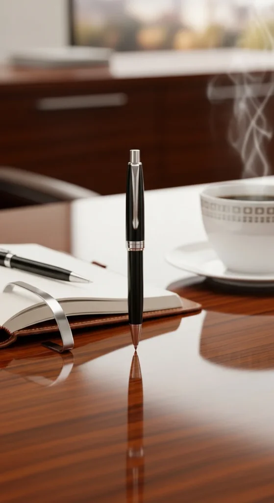 Executive luxury pen standing