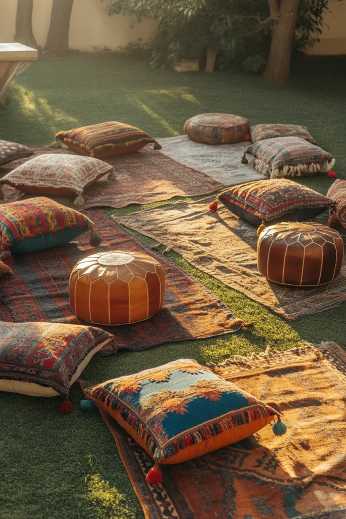 Festival lounge seating area