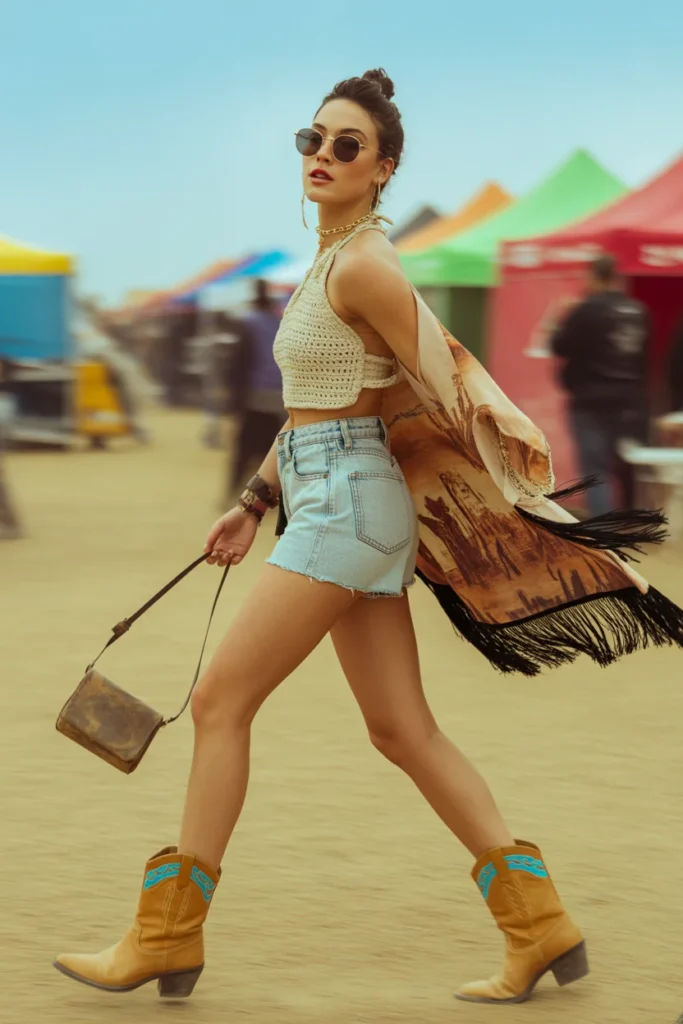 Festival western outfit idea