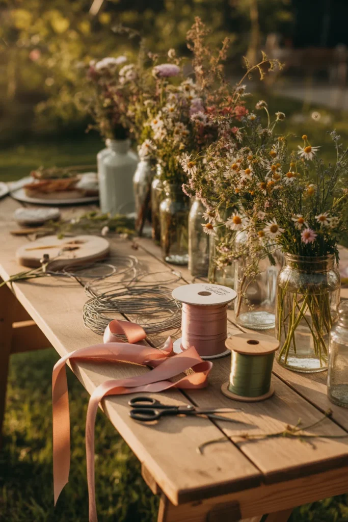 Flower crown party station