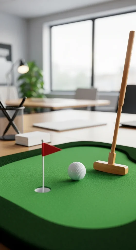 Golf desk game gift